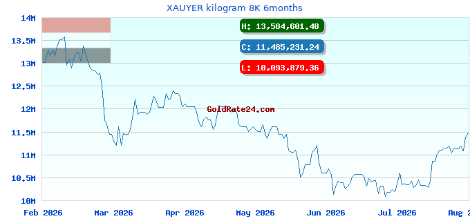 XAUYER kilogram 8K 6months